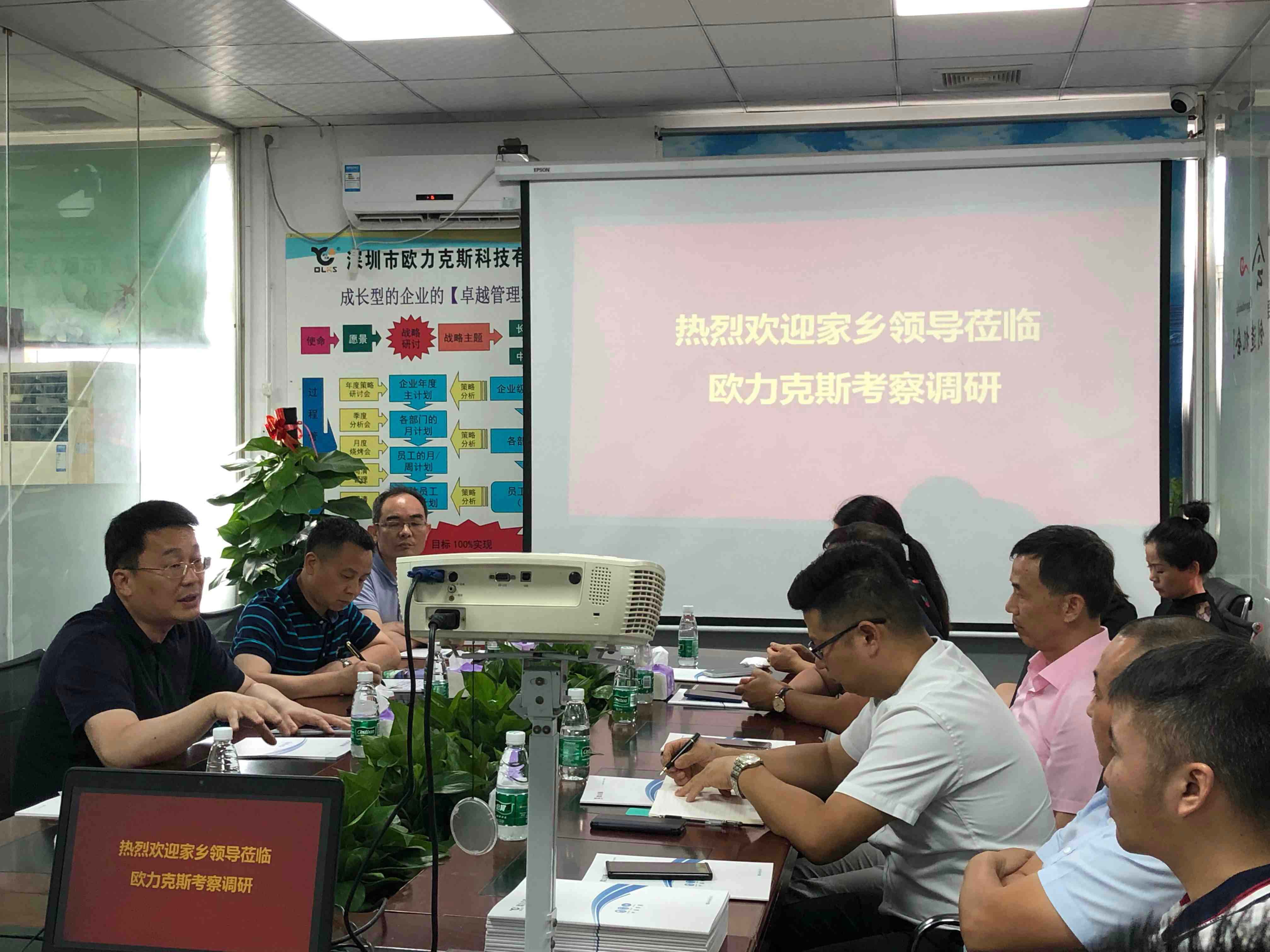 乐平市委副书记、市长高翔一行莅临麻豆电影AV免费观看考察调研
